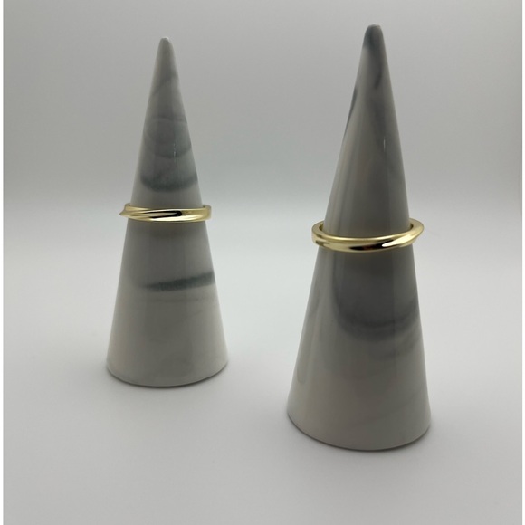 Twist 14K Gold Ring - Minimalist Ring - Gold Band - Simple Gold Ring - - Picture 7 of 10